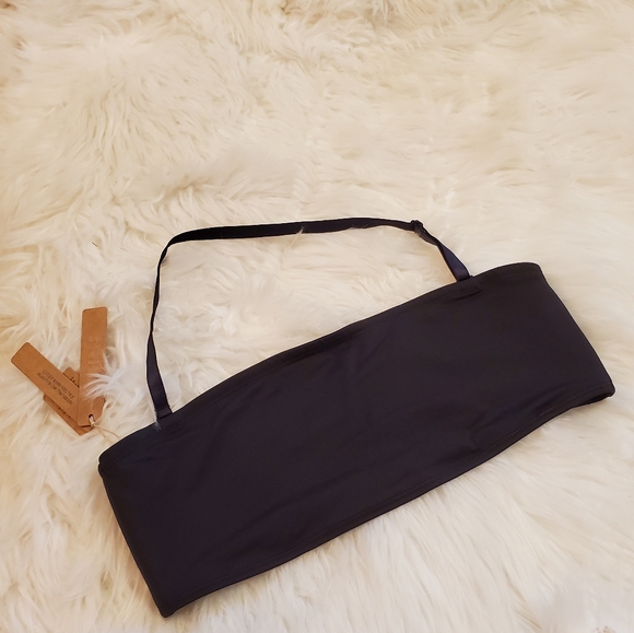 Skims Swim Signature Bandeau top  - onyx - Picture 10 of 12